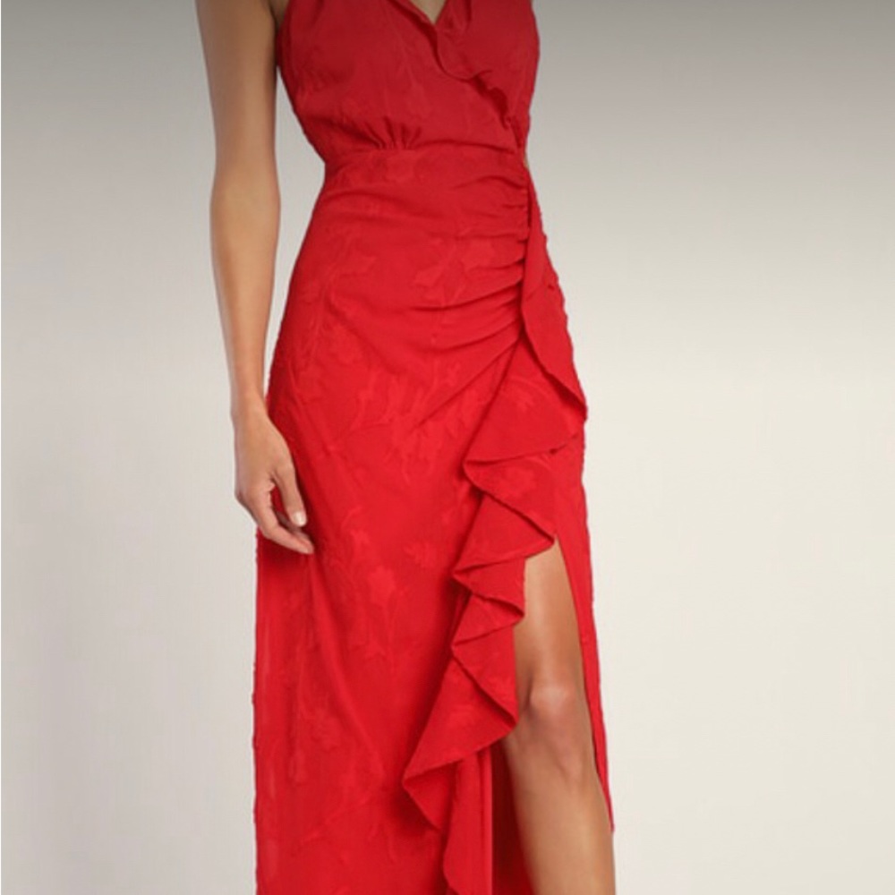 Lulús Ruffle Maxi Drees - Picture 6 of 7